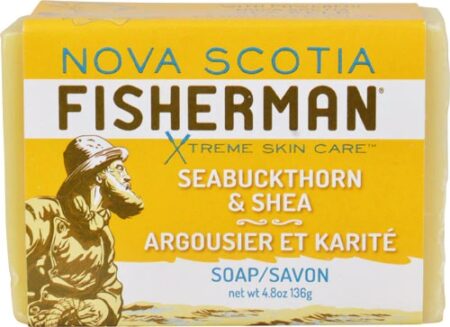 Nova Scotia Fisherman Bar Soap Seabuckthorn & Shea -- 4.8 oz