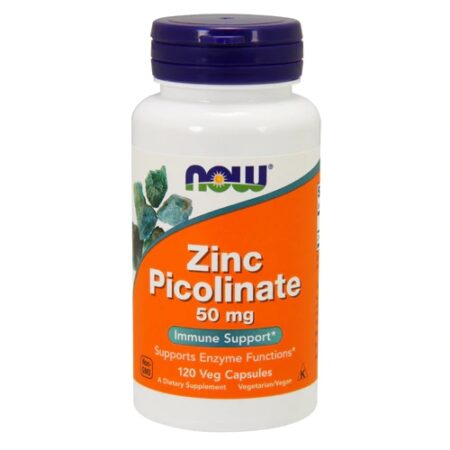 NOW Foods Zinc Picolinate -- 50 mg - 120 Vegetarian Capsules