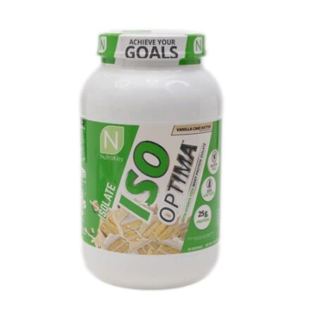 NutraKey ISO Optima™ Vanilla Cake Batter -- 1.8 lbs