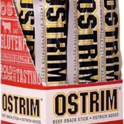 Ostrim Natural Snack Sticks Churrasco - 10 Unidades (Aprox. 283g)