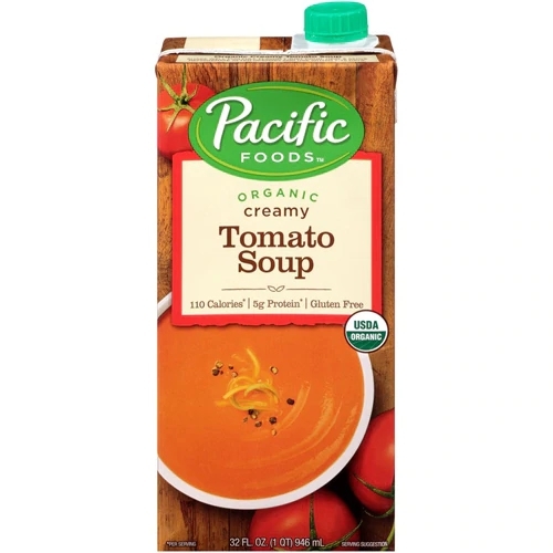 Sopa Cremosa de Tomate Orgânica Pacific Foods Sem Glúten - 946ml