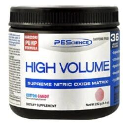 PEScience High Volume Algodão Doce - Pré-Treino 18 Doses para Pump Intenso