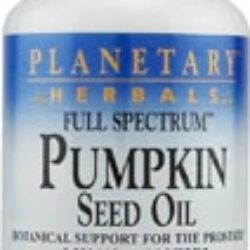 Óleo de Semente de Abóbora Planetary Herbals Full Spectrum™ - 1000mg - 45 Cápsulas Gelatinosas