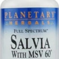 Planetary Herbals Full Spectrum™ Salvia 1020 mg - 60 Comprimidos: Potencialize seu Bem-Estar Natural