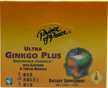 Prince of Peace Ultra Ginkgo Plus Endurance Formula -- 30 Bottles