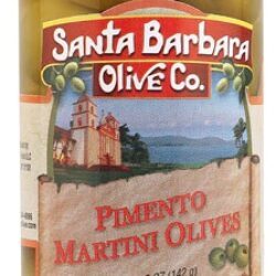 Azeitonas Verdes para Martini Santa Barbara Olive Co. Pimento - 142g