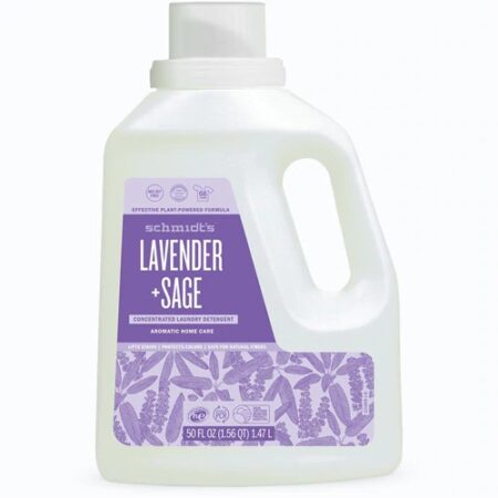 Schmidt's Concentrated Laundry Detergent Lavender + Sage -- 50 fl oz