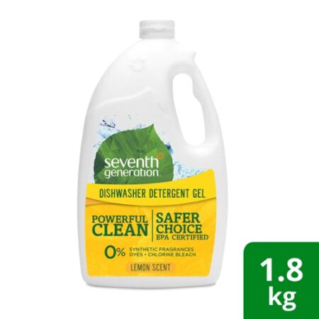 Seventh Generation Dishwasher Detergent Gel Lemon -- 70 oz