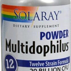 Solaray Multidophilus 12 Powder 20 Bilhões - 56g: Sua Jornada para um Bem-Estar Digestivo Intenso