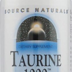 Source Naturals Taurine 1000™ - 1000mg - 120 Cápsulas: Energia e Bem-Estar Essenciais