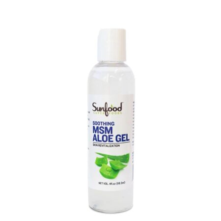 SunFood MSM Aloe Gel Soothing -- 4 fl oz