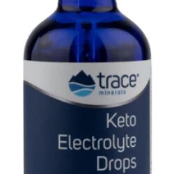Trace Minerals Research Keto Electrolyte Drops 118ml: Reposição Essencial para Dieta Cetogênica