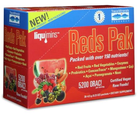 Trace Minerals Research Reds Pak -- 30 Packets