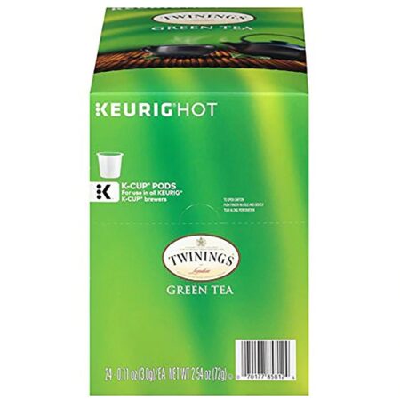 Twinings Green Tea K-cups -- 24 K-Cups