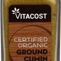 Cominho Orgânico Moído Vitacost Certificado - 51g | Tempero Puro e Sabor Intenso