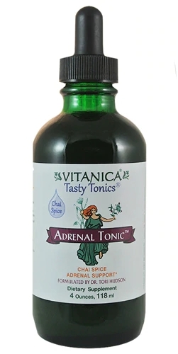 Vitanica Tasty Tonics® Chai Spice Adrenal Tonic™ - 118ml: Energia e Equilíbrio para Seu Dia