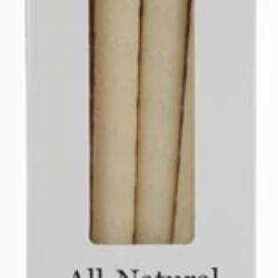 Vela de Soja Natural Wally's Ear Company - Kit com 12 Unidades (Aprox. 200g cada)