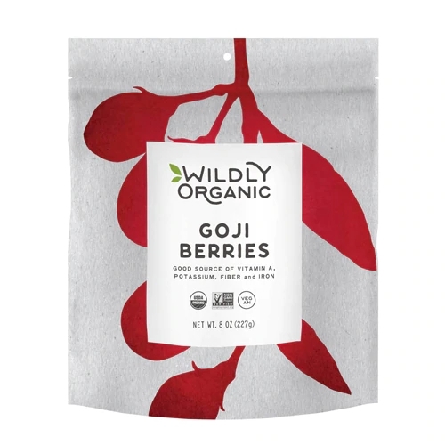 Superalimento Orgânico: Goji Berries Wildly Organic - 227g - Riqueza Nutricional Natural