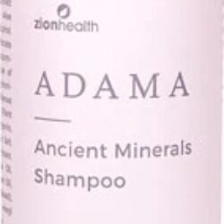 Zion Health Adama Shampoo Minerais Antigos Coco Branco 473ml - Limpeza Profunda e Nutrição Capilar
