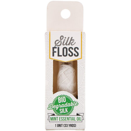 The Dirt, Silk Floss, Mint Essential Oil, 1 unit 33 yrds