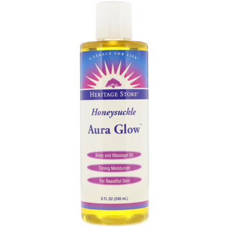 Heritage Store, Aura Glow, Madressilva, 8 fl oz (240 ml)