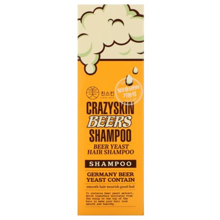 Crazy Skin, Beer Yeast Hair Shampoo, 300 g - Image 2