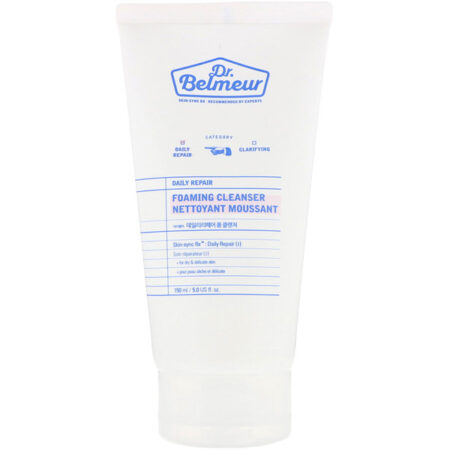 Dr. Belmeur, Reparação Diária, Limpador Espumante, 5 fl oz (150 ml)