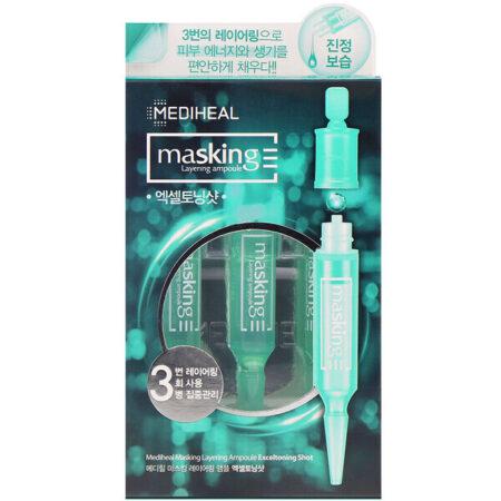 Mediheal, Ampola de Máscara em Camadas, Exceltoning Shot, 3 Ampolas — foto 1
