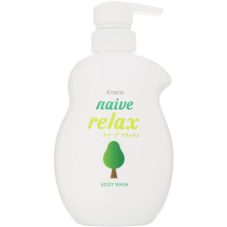 Kracie, Naive, Sabonete Líquido Corporal, Relaxante, 530 ml (17,9 fl oz)