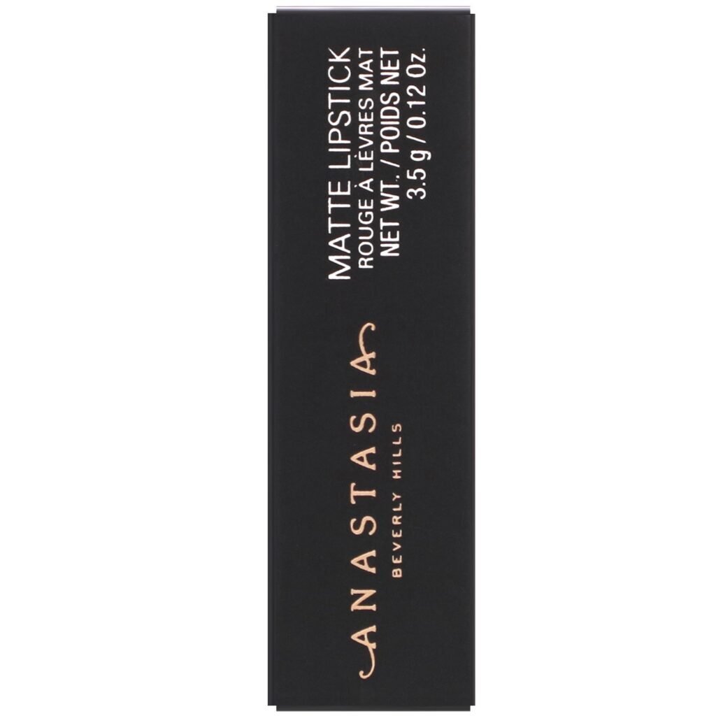 Anastasia Beverly Hills, Matte Lipstick, Ruby, 0.12 oz (3.5 g) - Imagem 2