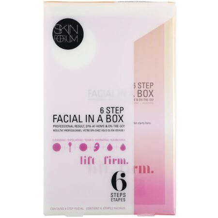 SFGlow, 6 Step Facial In A Box, Lift + Firm, 1 Set - Image 2