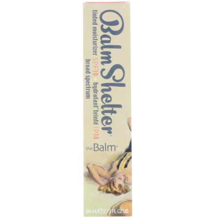 theBalm Cosmetics, Balm Shelter Tinted Moisturizer, SPF 18, Medium Dark, 2.15 fl oz (64 ml) - Image 2