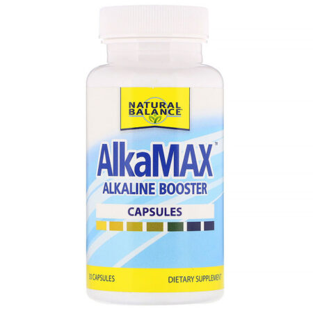 Natural Balance, AlkaMax, impulsor alcalino, 30 cápsulas