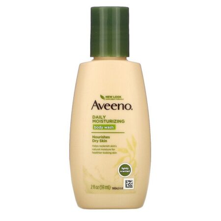 Aveeno, Daily Moisturizing Body Wash, 2 fl oz (59 ml)