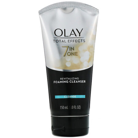 Olay, Total Effects, Espuma de Limpeza Revitalizante, 7 em 1, 150 ml (5 fl oz)