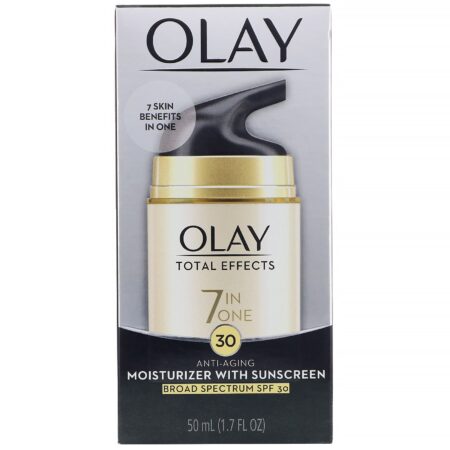 Olay, Total Effects, Hidratante anti-idade 7 em 1 com protetor solar, FPS 30, 50 ml (1,7 fl oz) - Image 2