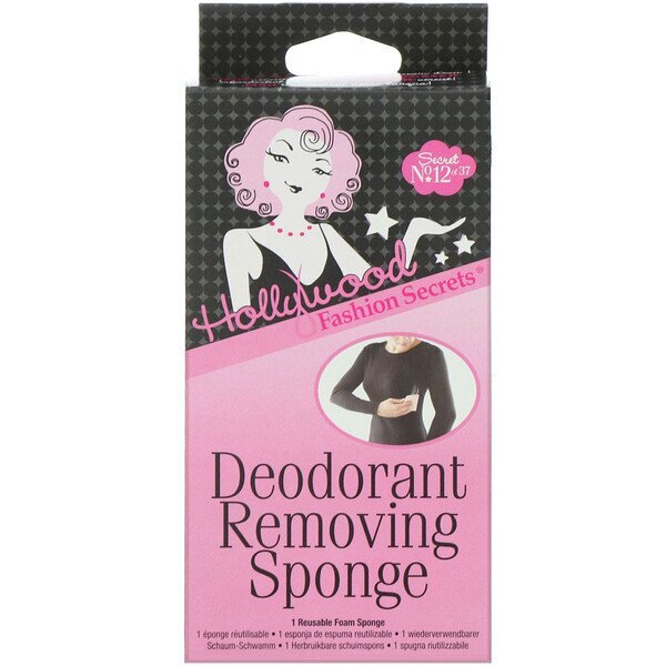 Hollywood Fashion Secrets, Esponja removedora desodorizante, 1 esponja