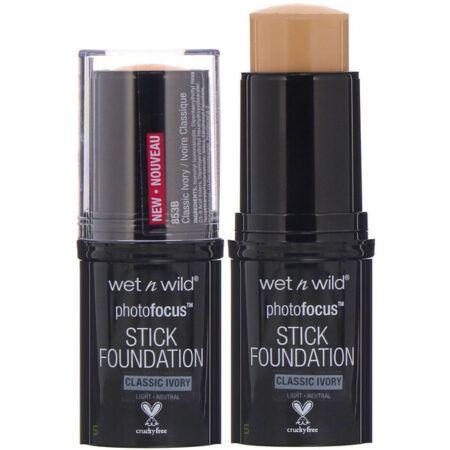 Wet n Wild, Base em Bastão PhotoFocus, Marfim Clássico, 12 g (0,42 oz)