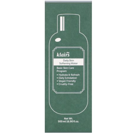 Dear, Klairs, Daily Skin Softening Water, 16.90 fl oz (500 ml) - Image 2