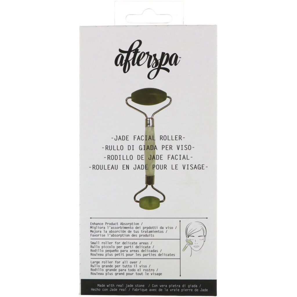 AfterSpa, Jade Facial Roller, 1 Peça - Imagem 2