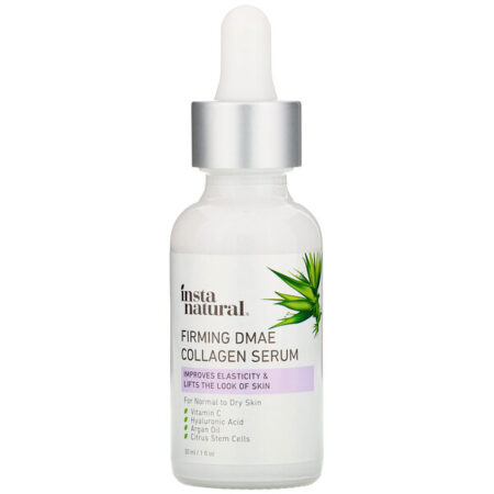 InstaNatural, Sérum de Colágeno Firmador com DMAE, 30 ml (1 fl oz)