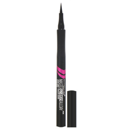 Maybelline, Delineador líquido Master Precise All Day Eye Studio, 110 Black, 1 ml