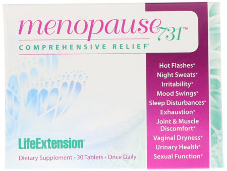 Life Extension, Menopausa 731, 30 Comprimidos