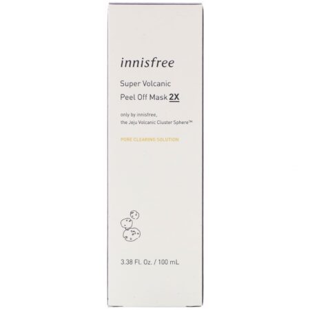 Innisfree, Super Volcanic, Peel Off Mask 2X, 3.38 fl oz (100 ml) - Image 2