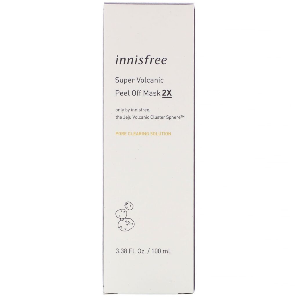 Innisfree, Super Volcanic, Peel Off Mask 2X, 3.38 fl oz (100 ml) - Imagem 2