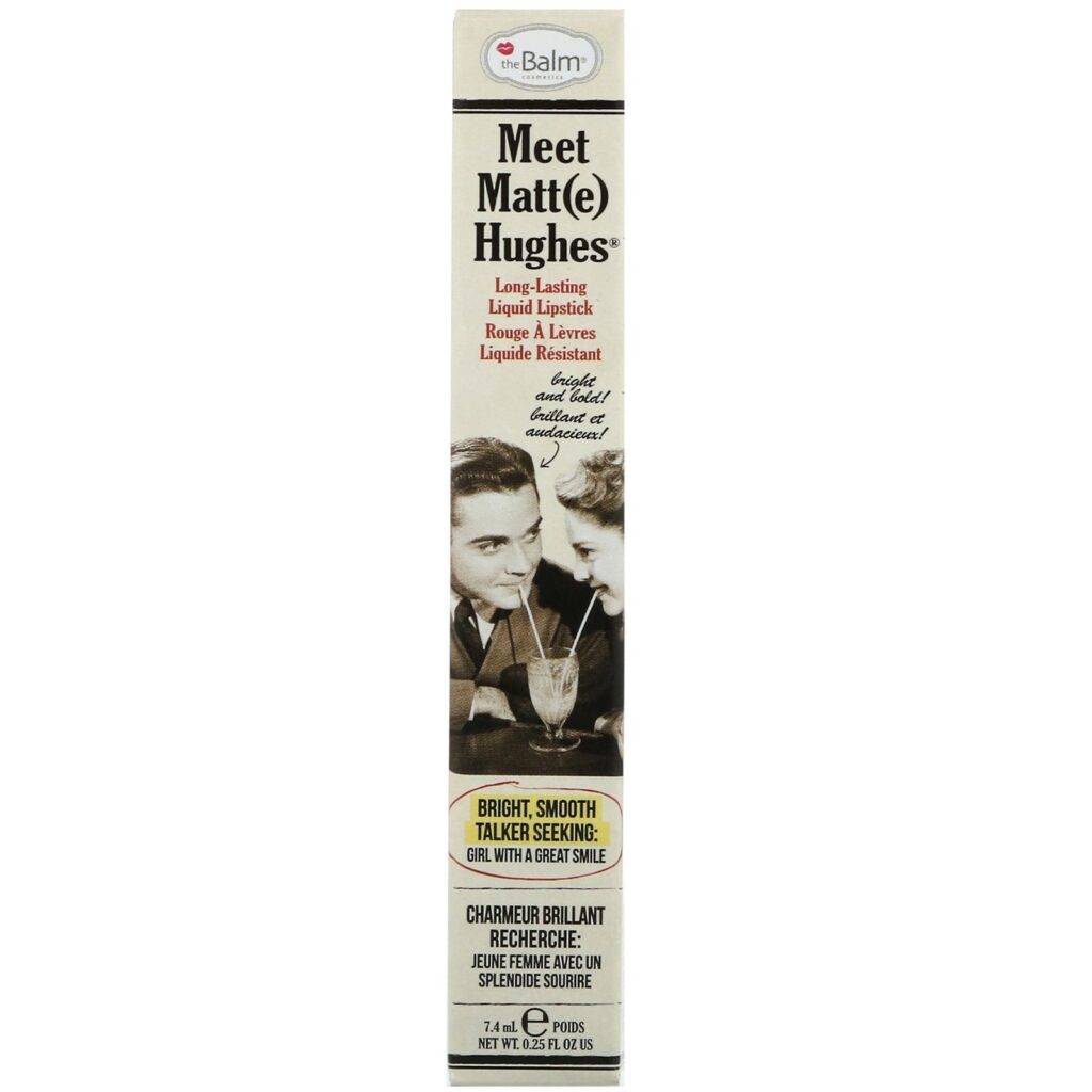 theBalm Cosmetics, Meet Matt(e) Hughes, Batom líquido de longa duração, Comprometido, 7,4 ml - Imagem 2