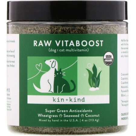 Kin+Kind, Raw VitaBoost, Superverdes Antioxidantes, 113,4 g (4 oz)