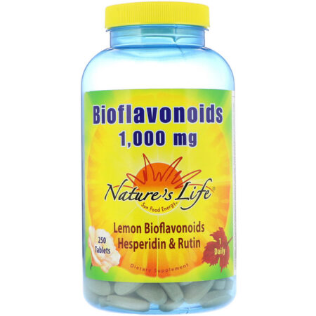 Nature's Life, Bioflavonoides, 1.000 mg, 250 Comprimidos