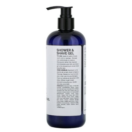 Mill Creek Botanicals, Shower & Shave Gel, Lavender, 14 fl oz (414 ml) - Image 2