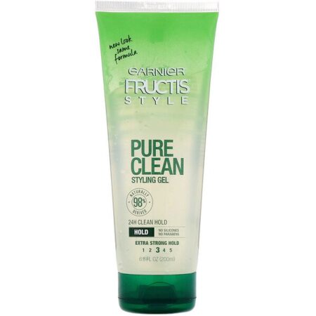 Garnier, Fructis, Pure Clean, gel modelador, 200 ml